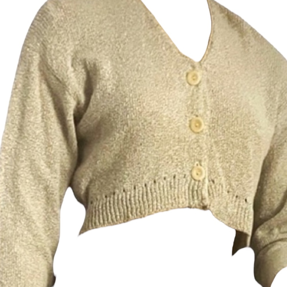 Neesh by D.A.R cropped cardigan sweater